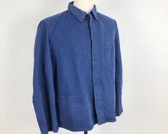 Vintage Sanforized Denim Jacket 1940s Men's Work Jacket - Etsy