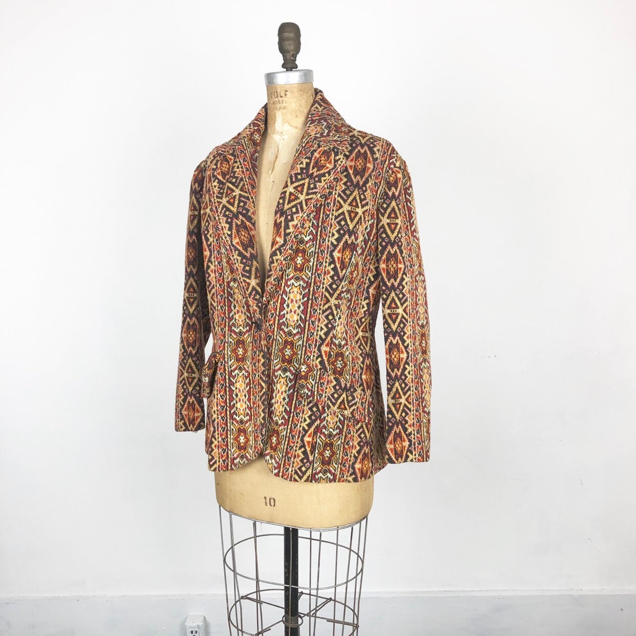 TREGO'S WEATWEAR 60's 70's VINTAGE!! ビンテージ スエード ボアレザージャケット 40 L Tregos Westwear - Etsy UK