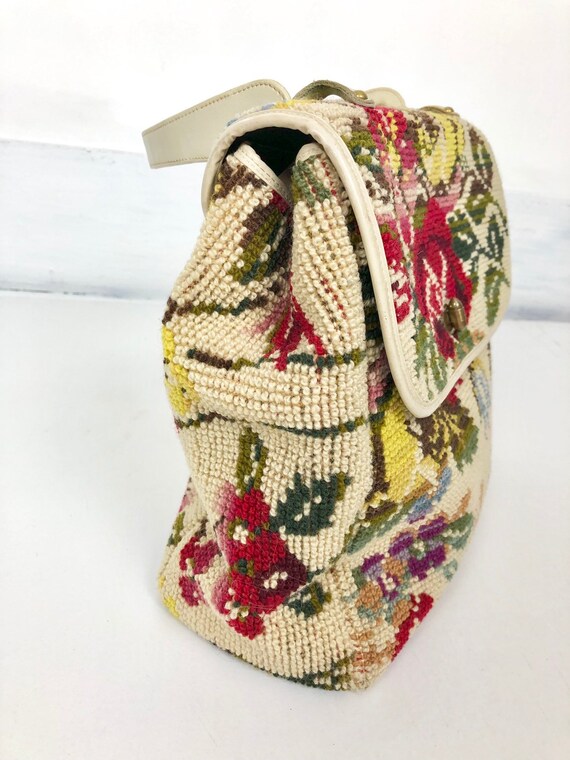 FAB Large 60’s Tapestry Purse - image 3