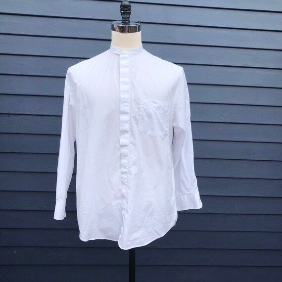 GORGE 1990s DKNY White Dress Shirt M