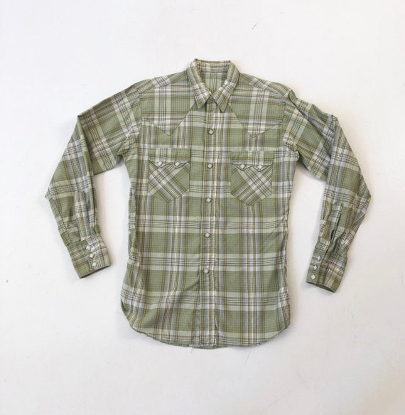 NICE 1950’s Diamond Snap Western Shirt S