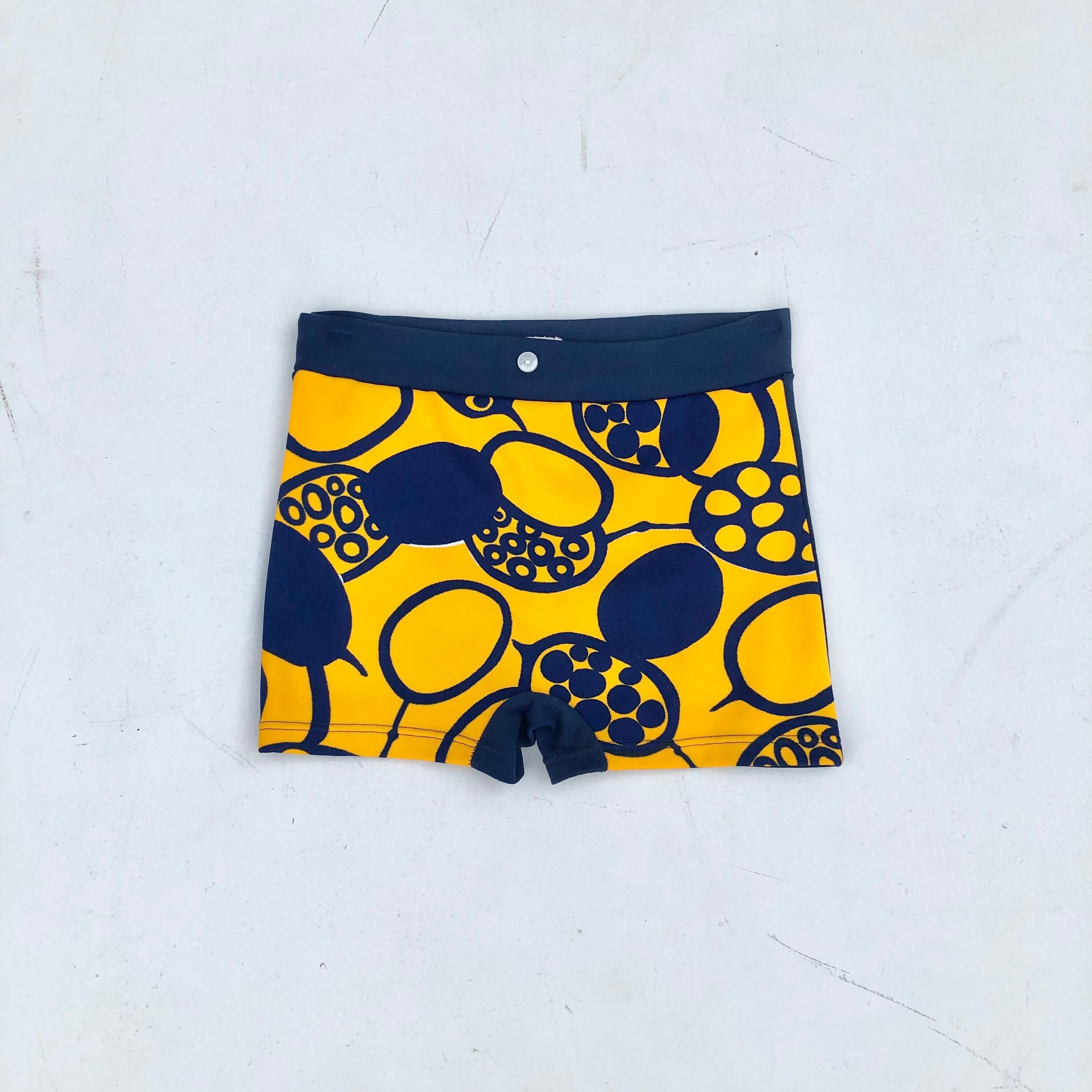 Short Enfant Vintage Jantzen Multicolore à Motifs - Taille 28 - Bon état