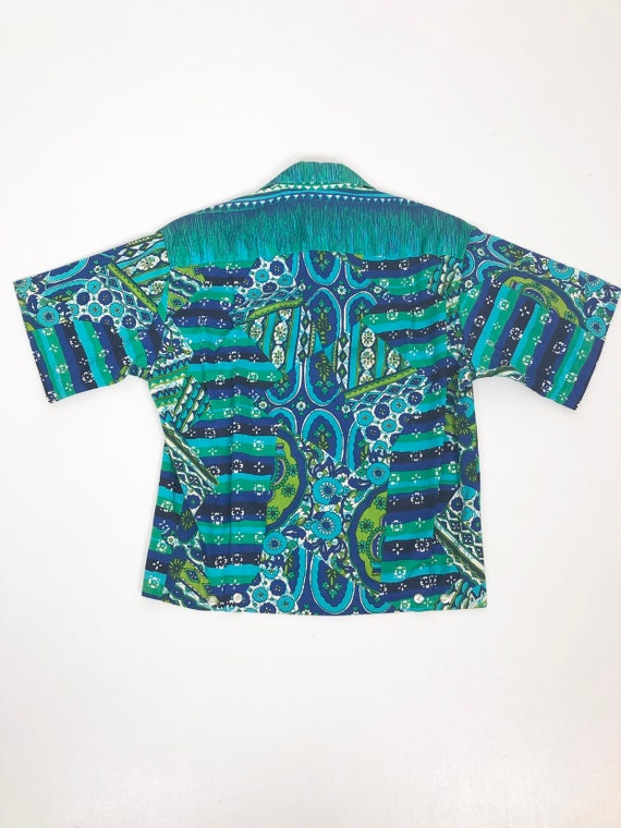 60's Tropicana Psychedelic Tropical Hawaiian Shir… - image 6