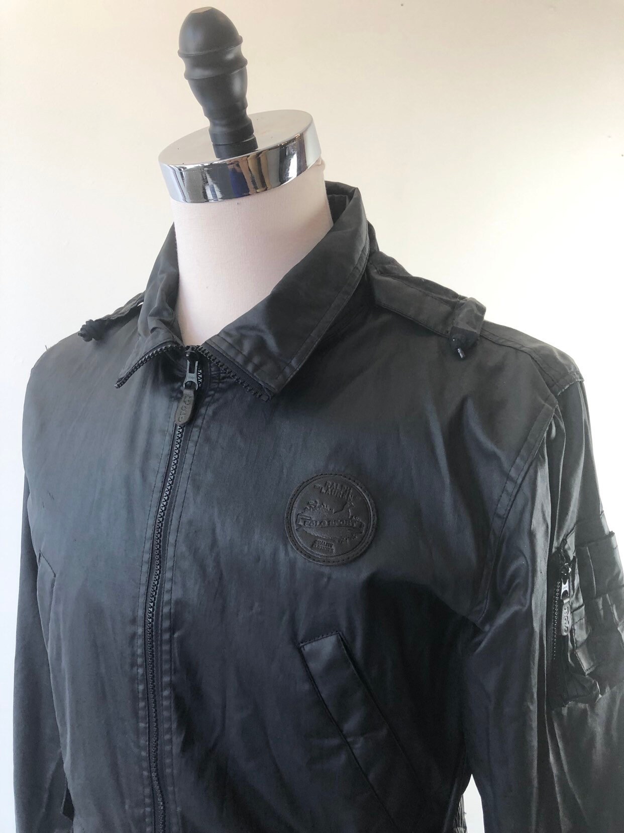 1990's Ralph Lauren Polo Sport Waxed Jacket S - Etsy