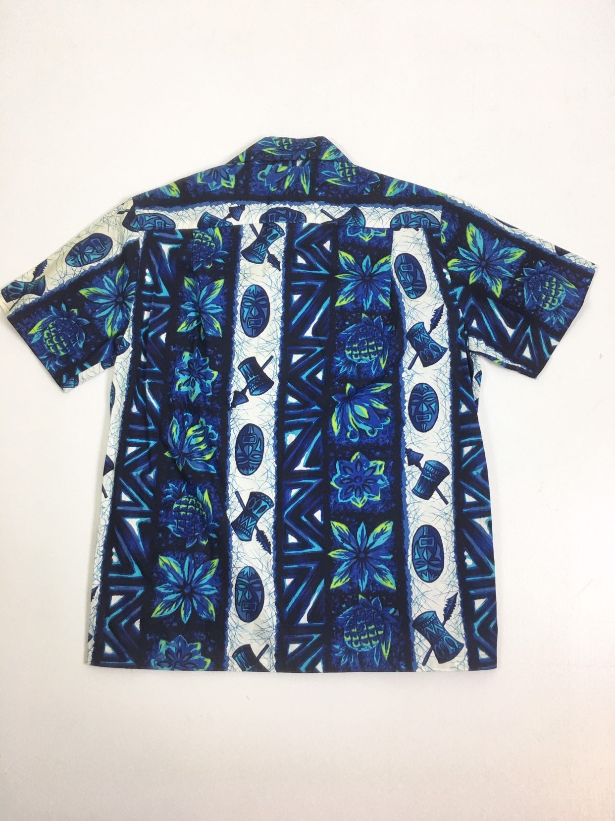 1950s Ui Maikai Cotton Hawaiian Shirt M | Etsy