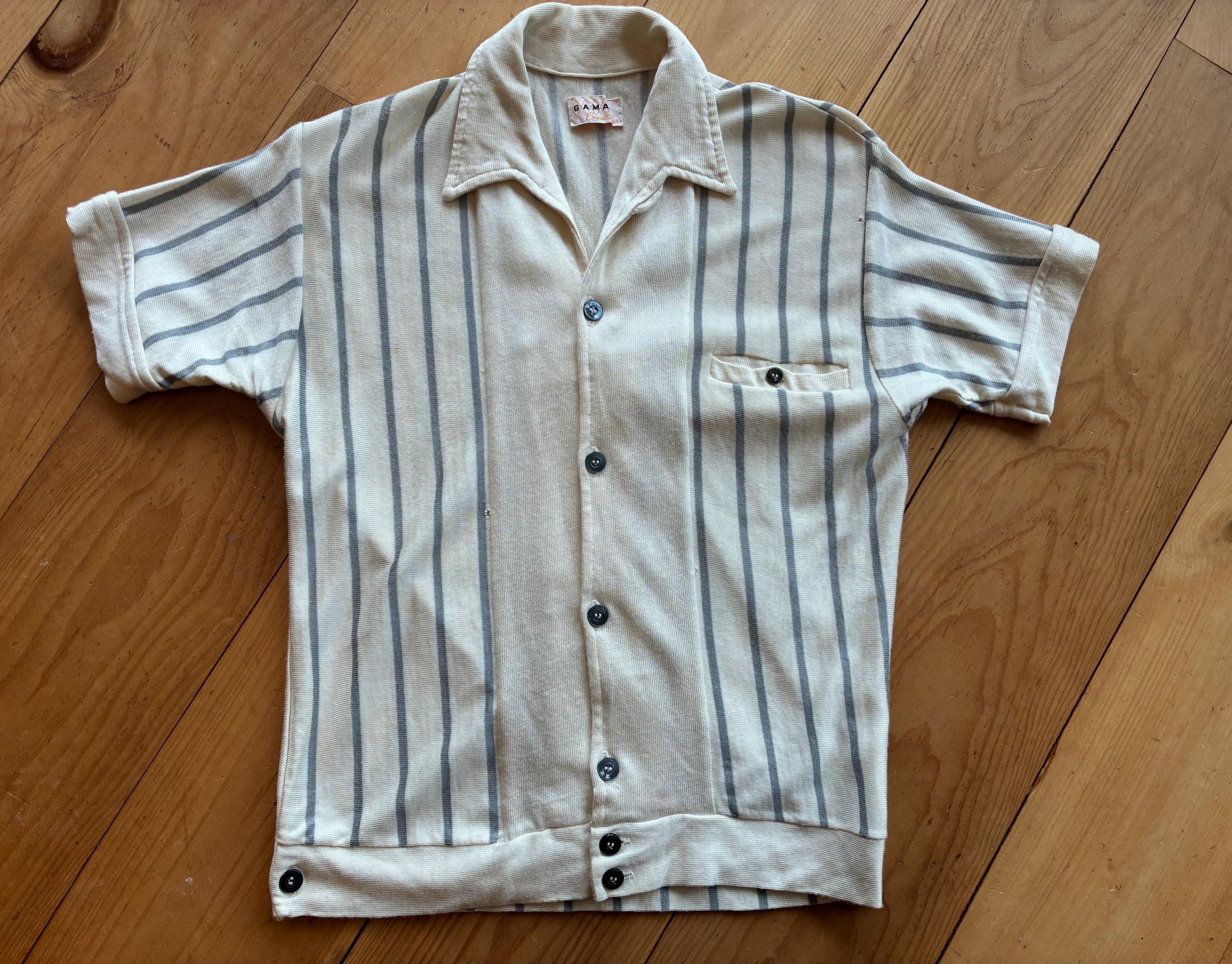 トップス 50s Pilgrim two-tone rayon shirt 50s Pilgrim Shirt - Etsy Canada
