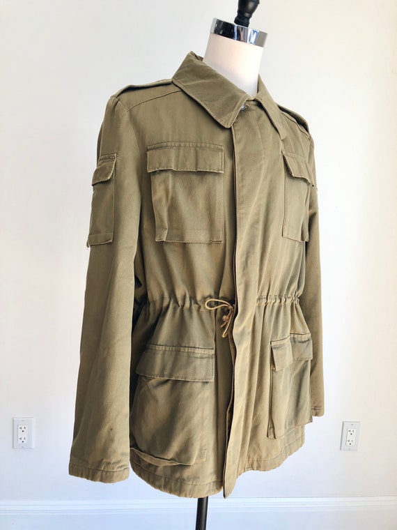 1950s Green Cotton Soviet Military Parka L XL - Etsy
