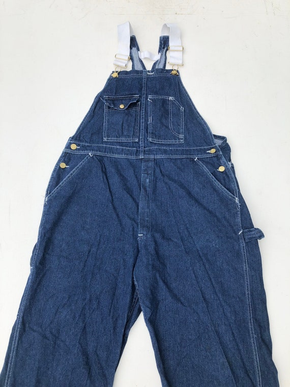 dark wash denim overalls - Gem