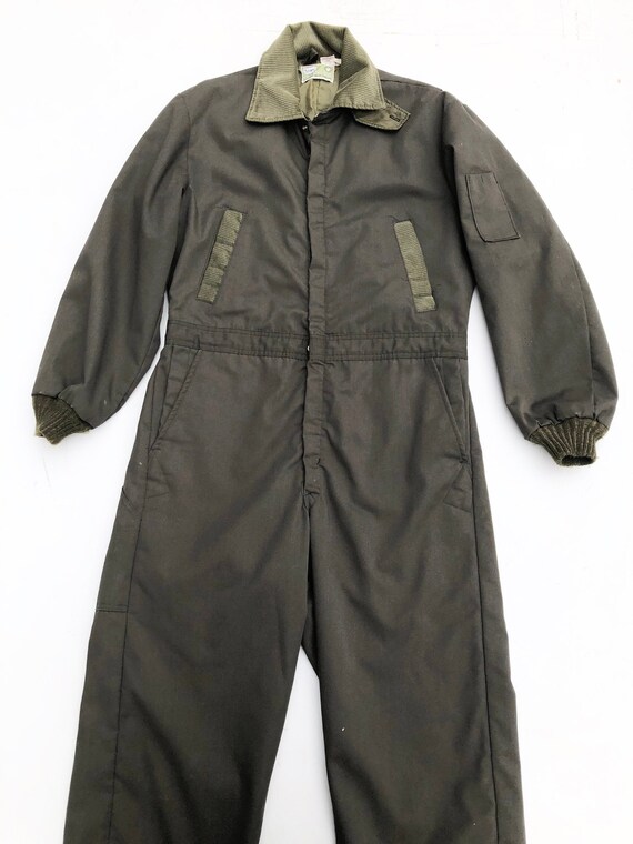 1970’s Sears Green Insulated Coveralls M
