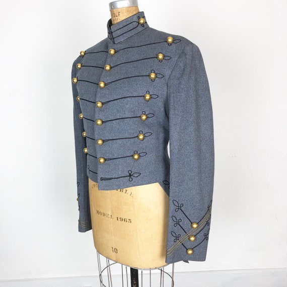 1930s West Point Wool Military Marching Band Jacket S 