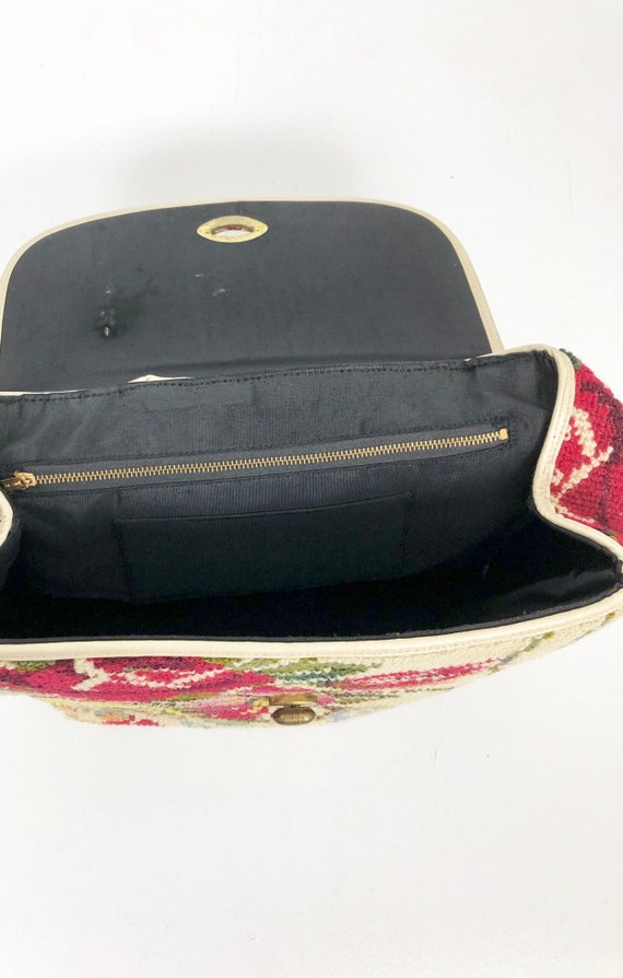 FAB Large 60’s Tapestry Purse - image 10