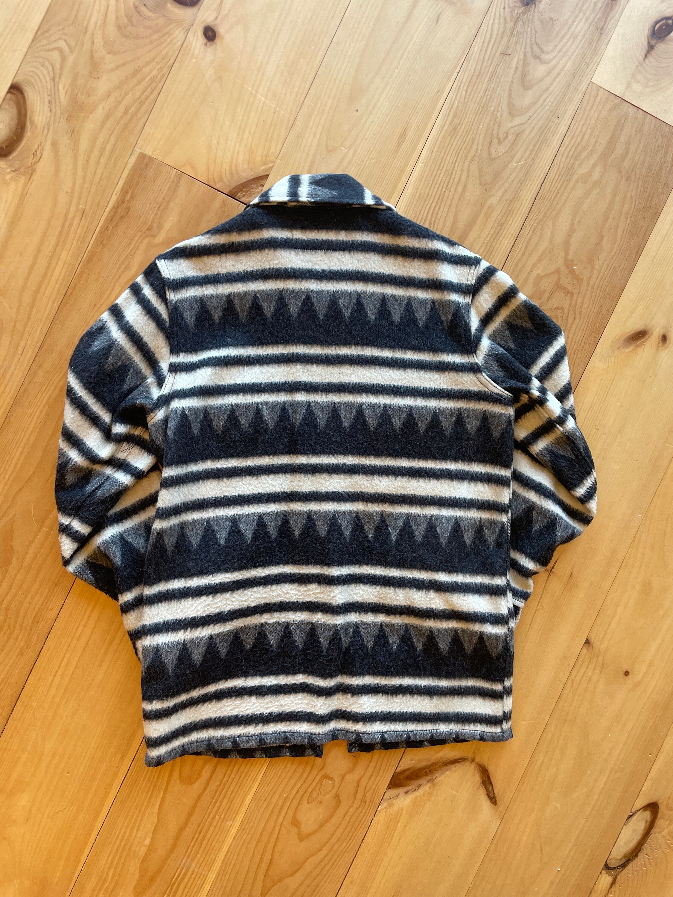 1960s Mackinaw Woolens Pattern Cruiser Jacket S - Etsy
