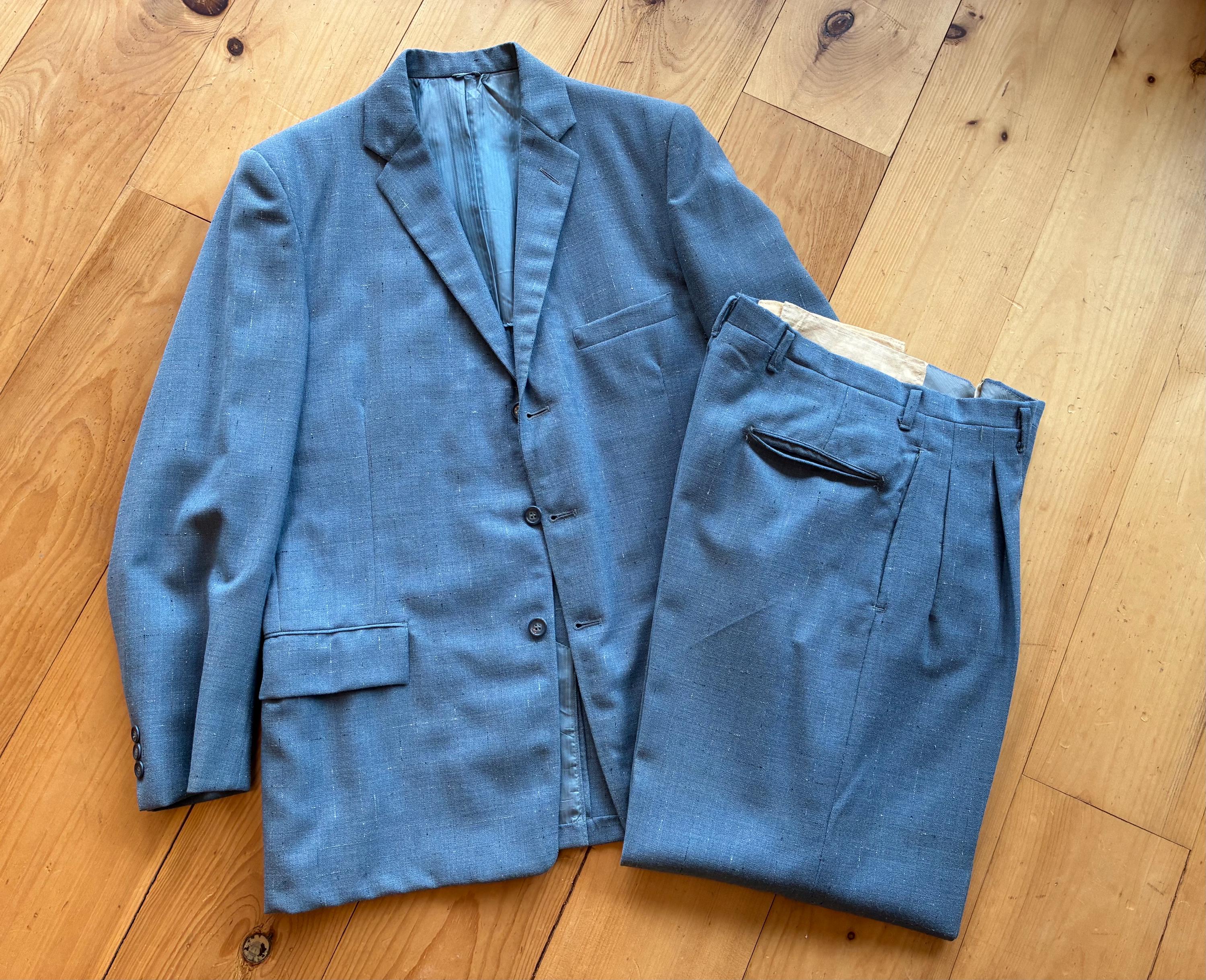 Mens 1940s Fleck Suit - Etsy