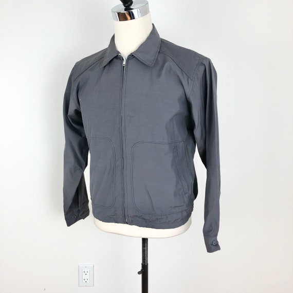 Deadstock 1950’s Slate Grey Sport Ricky Jacket M