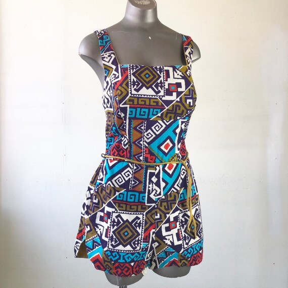 KILLER 1960’s Cole of California Print Barkcloth P