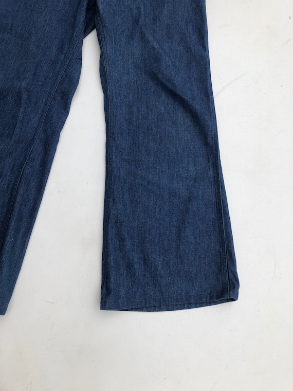 1960’s Naval Denim High Rise Dungarees 30” - Gem