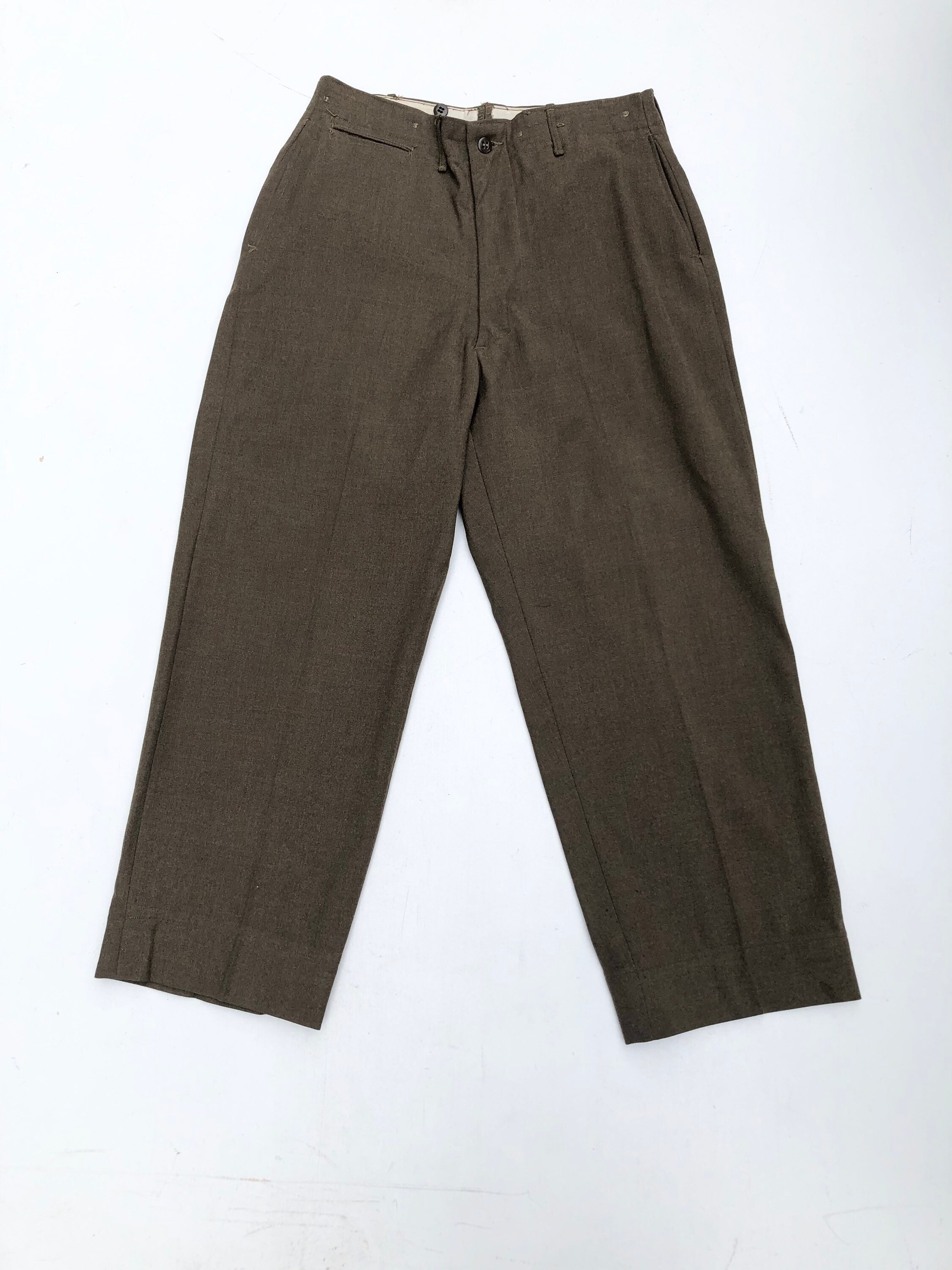 1940s US Military Wool Trousers 30” - Etsy