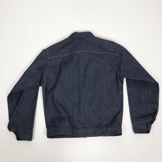 DEADSTOCK 1970s Orange Tab Levis Denim Jacket S - image 5