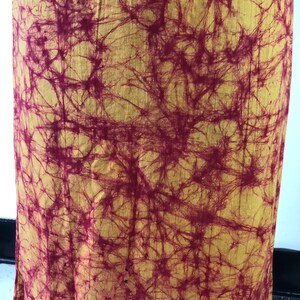 Ramona Rull 1970’s Mirrored Batik Cotton Maxi Dress S M - Etsy