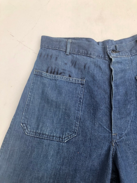 1940s USN Sailor Denim Wide Leg Denim Pants 32” - Etsy 1940s USN Sailor Denim Wide Leg Denim Pants 32” - Etsy