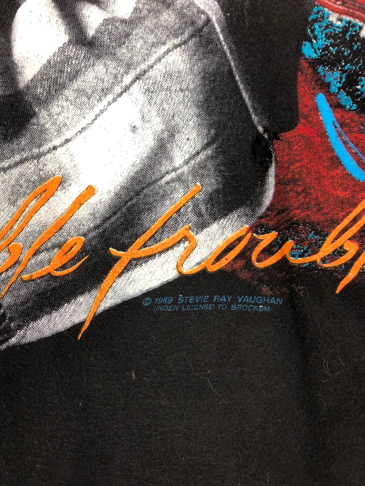 1989 Stevie Ray Vaughn Double Trouble Tour T Shirt M - Etsy