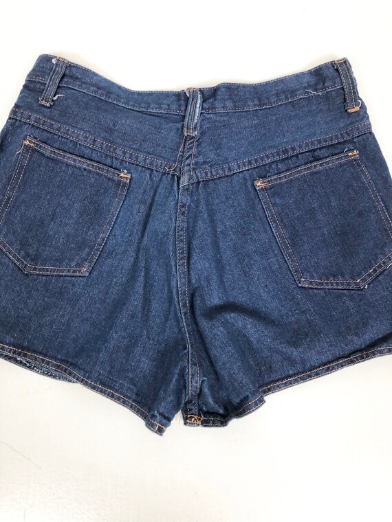 CUTE 1970s Denim Short Shorts 30” Waist - image 6