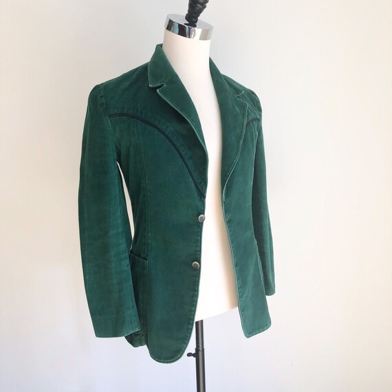 1970s Jenny Waterbags Granny Takes A Trip Green We