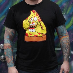 Pizza Face Rip Shirt
