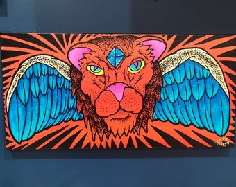 Inner lion- painting