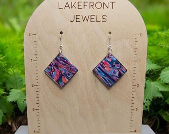 Bright and Beautiful Polymer Clay Earrings