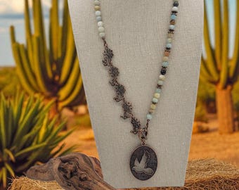 Nature-Inspired Antique Copper Beauty