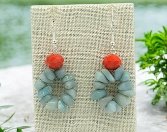 Just A Little Orange Earrings