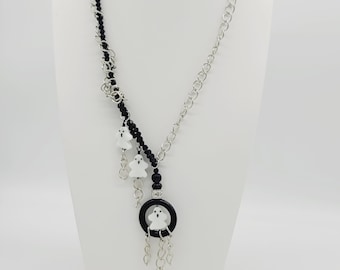 Ghosts Friends Halloween Necklace