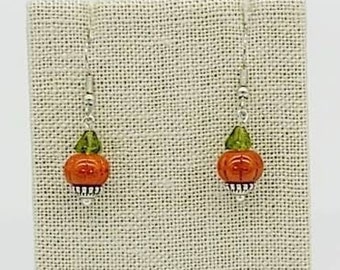 Pumpkin And Fall Earrings
