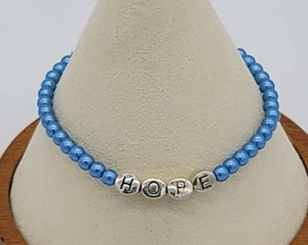 Hope Stretch Bracelet Words of Encouragement