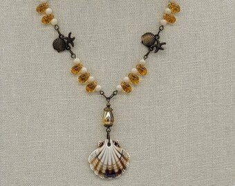 Seashells On The Beach Necklace