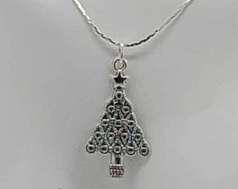 Christmas Tree Necklace
