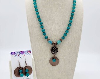 Bohemian Beauty Necklace and Earrings