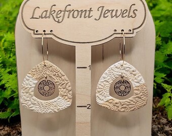 Everyday Casual Polymer Clay Earrings