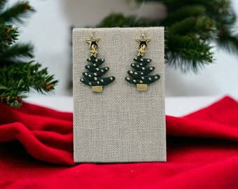 Christmas Star Earrings