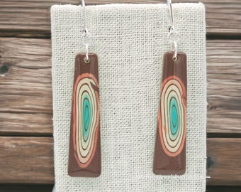 Multi Circle Dangle Earrings