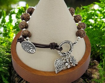 Amazonian Elegance Acai Nut Bracelet