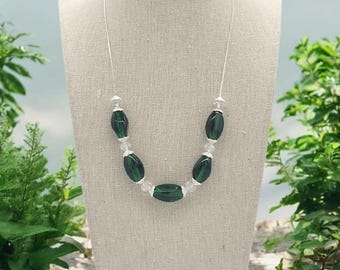 Elegant Green Necklace