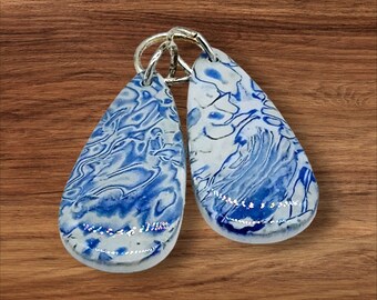 Teardrop Polymer Clay Beads
