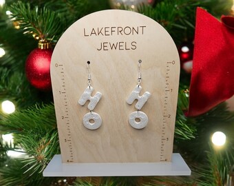 Ho Ho Polymer Clay Earrings