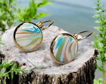 Tropical Polymer Clay Earrings