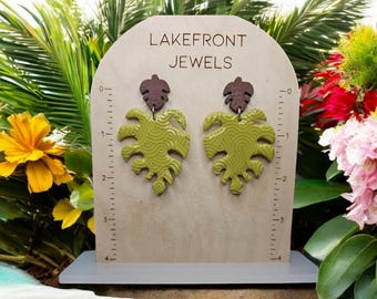 Tropical Vibes Polymer Clay Earrings