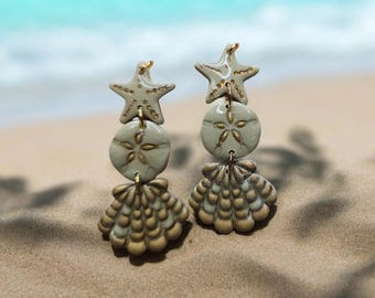 Seaside Polymer Clay DIY Pieces