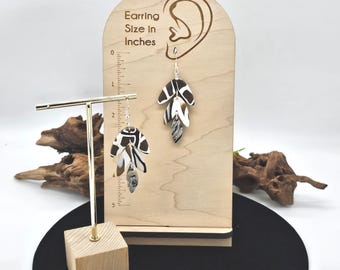 Mix it up in the wild polymer clay Earrings