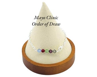 Mayo Clinic Phlebotomy Order of Draw Bracelet
